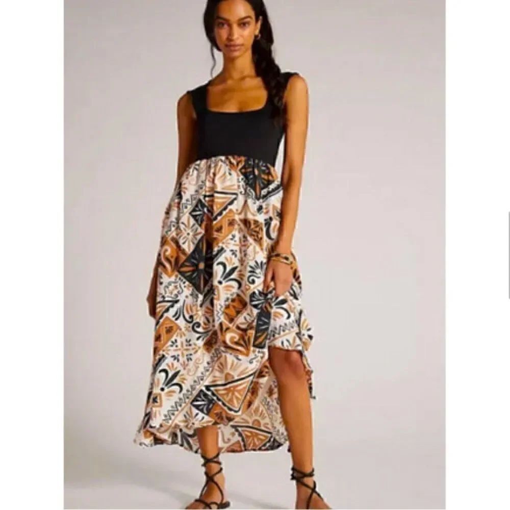 By Anthropologie maxi dress NWT
